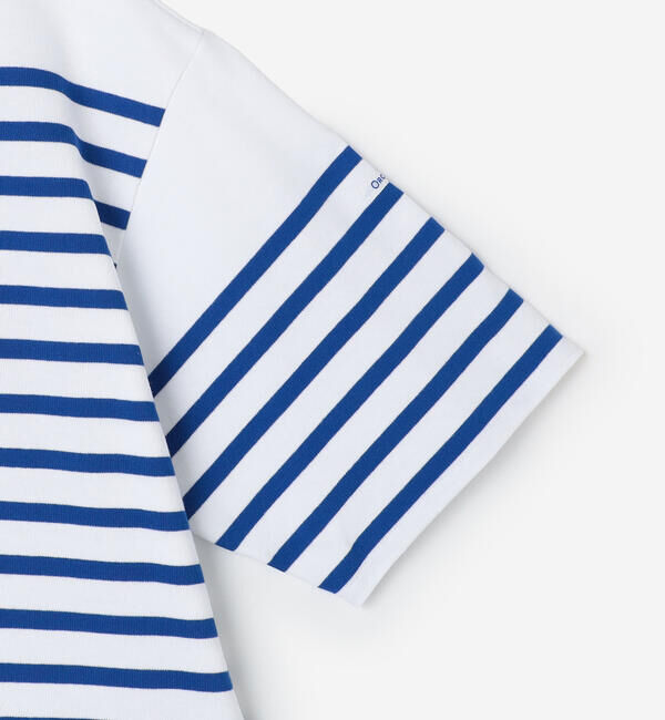 ORCIVAL「ORCIVAL | ラッセル ワイド ボートネック 半袖バスクシャツ MEN」|Tシャツ・カットソー|