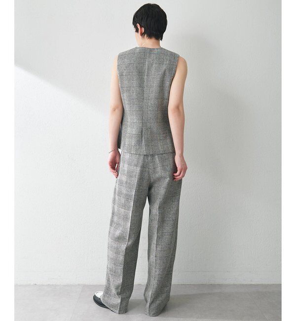  「ノーカラーベスト」|ベスト・ジレ|