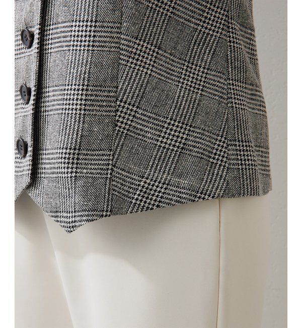  「ノーカラーベスト」|ベスト・ジレ|