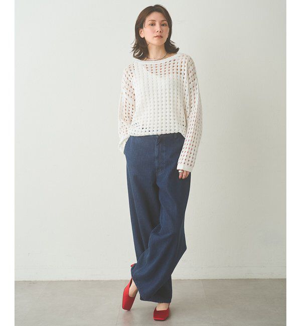 Drawing Numbers「【Drawing Numbers】アイレットニット」|ニット・セーター|