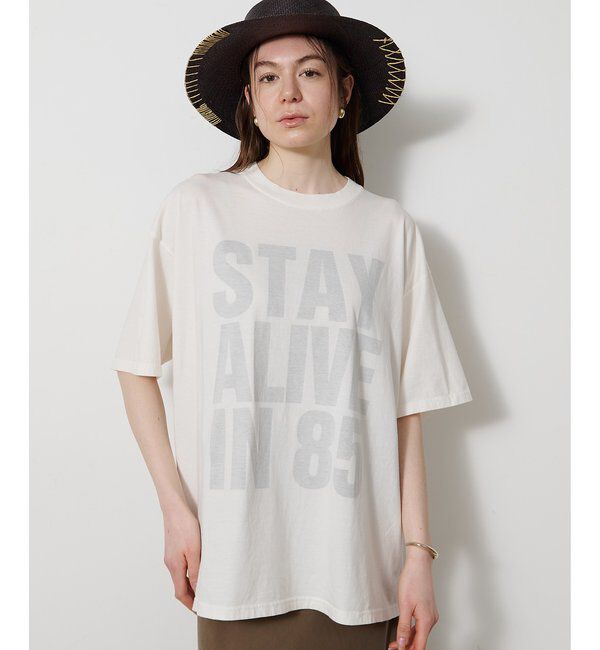  「【KATHARINE HAMNETT】別注バックプリントTシャツ」|Tシャツ・カットソー|