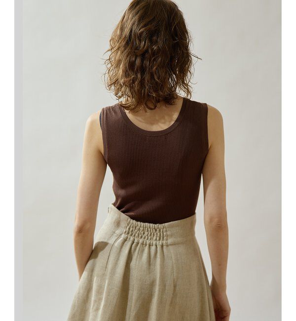  「【Drawing Numbers】リブニットタンク」|ニット・セーター|