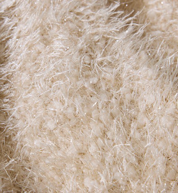  「ビーンズヤーンVネックニット」|ニット・セーター|