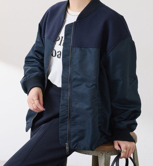  「コンビMA-1ブルゾン」|ベスト・ジレ|