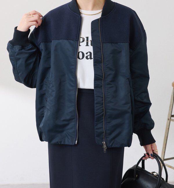  「コンビMA-1ブルゾン」|ベスト・ジレ|