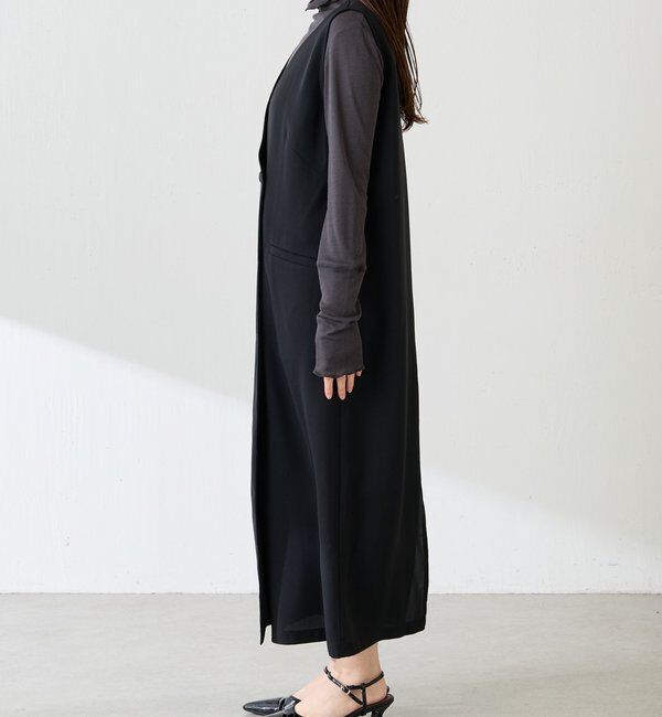  「フロントボタンジャンパースカート」|ワンピース|