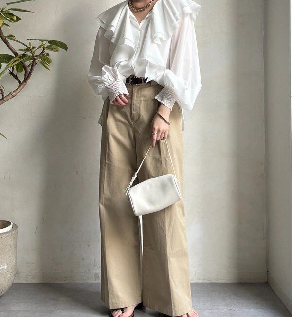  「ラッフルブラウス」|シャツ・ブラウス|