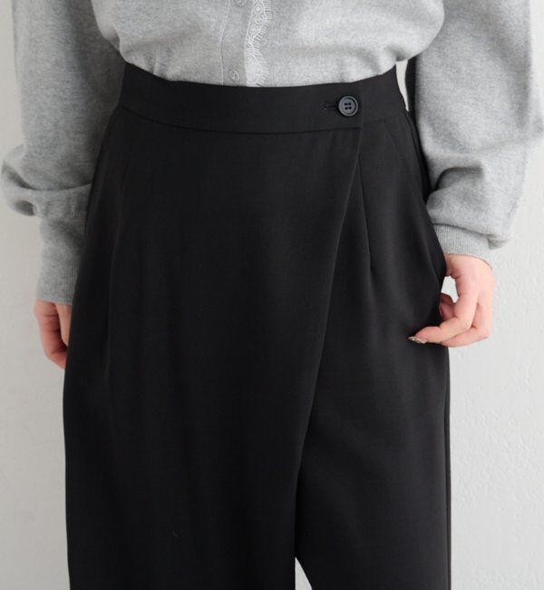  「【セットアップ対応/S.Mサイズ展開】B シャンブレーラップスラックス」|その他|