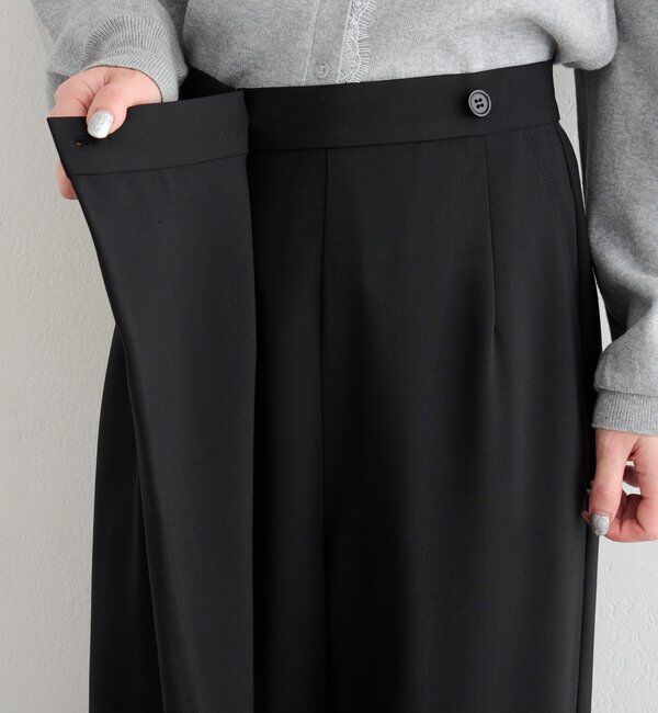  「【セットアップ対応/S.Mサイズ展開】B シャンブレーラップスラックス」|その他|