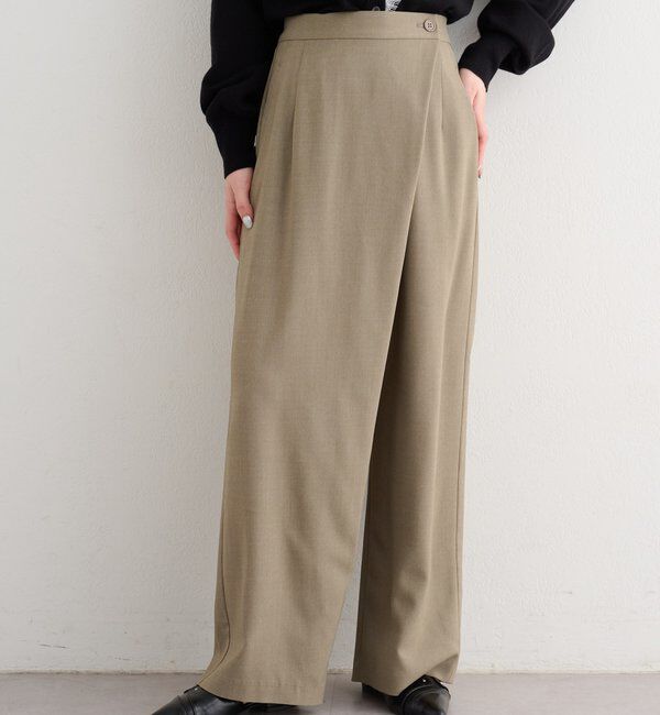  「【セットアップ対応/S.Mサイズ展開】B シャンブレーラップスラックス」|その他|