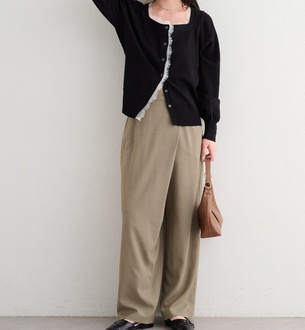  「【セットアップ対応/S.Mサイズ展開】B シャンブレーラップスラックス」|その他|