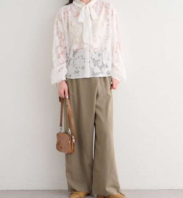  「【セットアップ対応/S.Mサイズ展開】B シャンブレーラップスラックス」|その他|