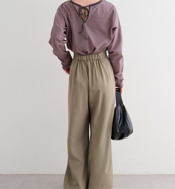  「【セットアップ対応/S.Mサイズ展開】B シャンブレーラップスラックス」|その他|