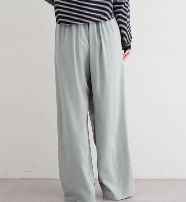  「【セットアップ対応/S.Mサイズ展開】B シャンブレーラップスラックス」|その他|