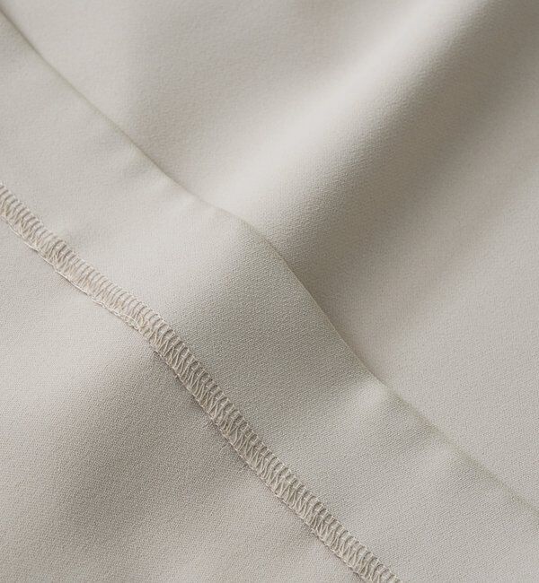  「【ウォッシャブル】【シーズンレスで使える】タックワイドスラックス」|チノ|