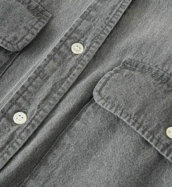  「【名品/リバイバル】【MONN.:.(モン)】Lightビッグデニムシャツ」|シャツ・ブラウス|