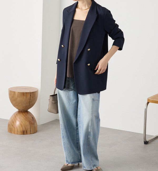  「【トレンド感ある着こなしに】ソフトバレルデニム」|デニム|