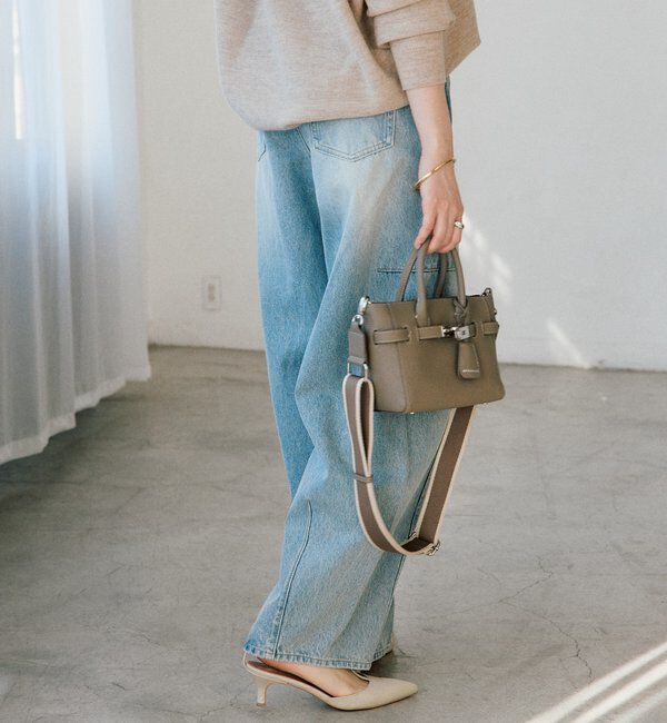  「【トレンド感ある着こなしに】ソフトバレルデニム」|デニム|