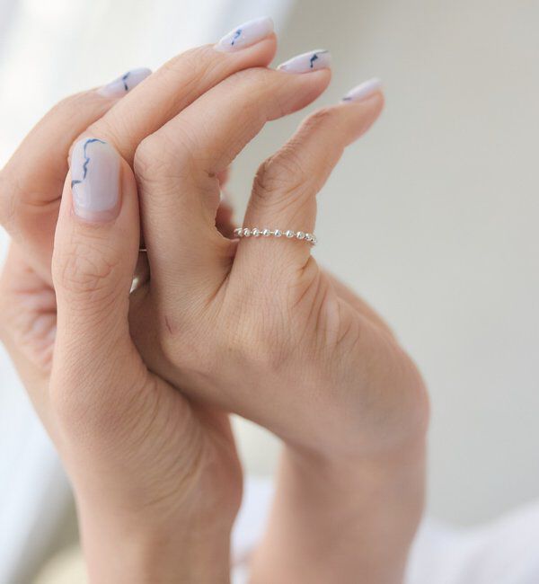  「【【A・MONN(アモン)】ボールチェーンリング」|リング|