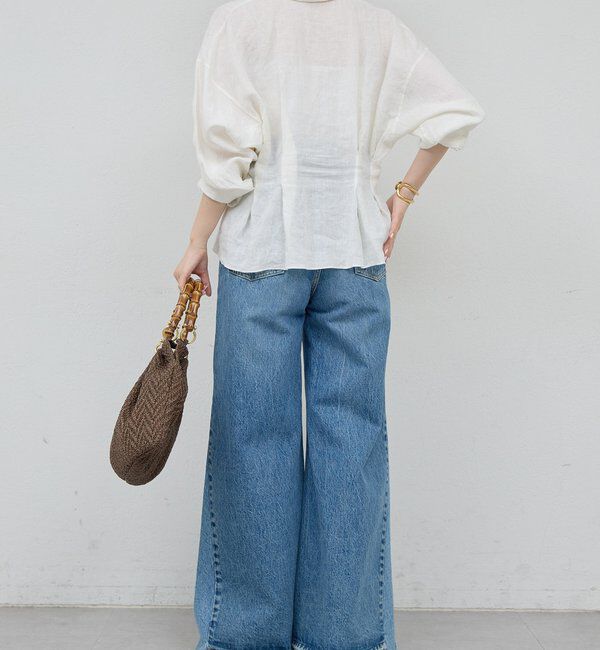  「【WEB限定】【大人気につきリバイバル】ウエストシェイプシャツ」|シャツ・ブラウス|