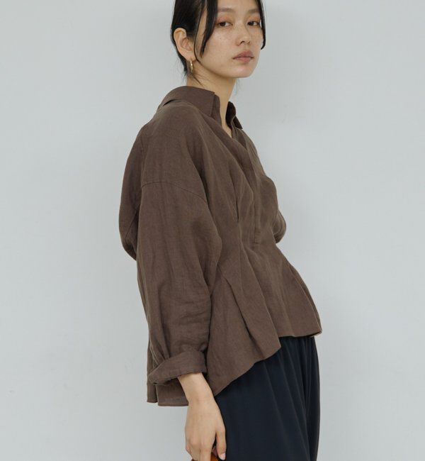  「【WEB限定】【大人気につきリバイバル】ウエストシェイプシャツ」|シャツ・ブラウス|