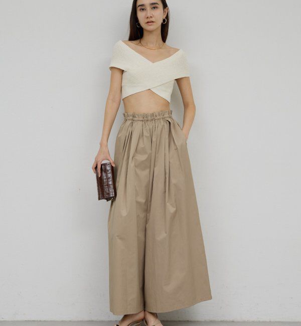  「クロスリブビスチェ」|ニット・セーター|