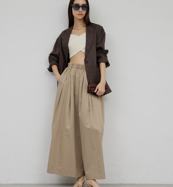  「クロスリブビスチェ」|ニット・セーター|