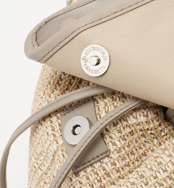  「ナイロンラフィア&times;クラウズナイロンコンビリュックサック」|リュック|