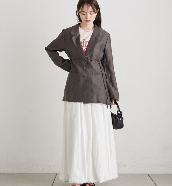  「ベルト付きシアージャケット」|その他|