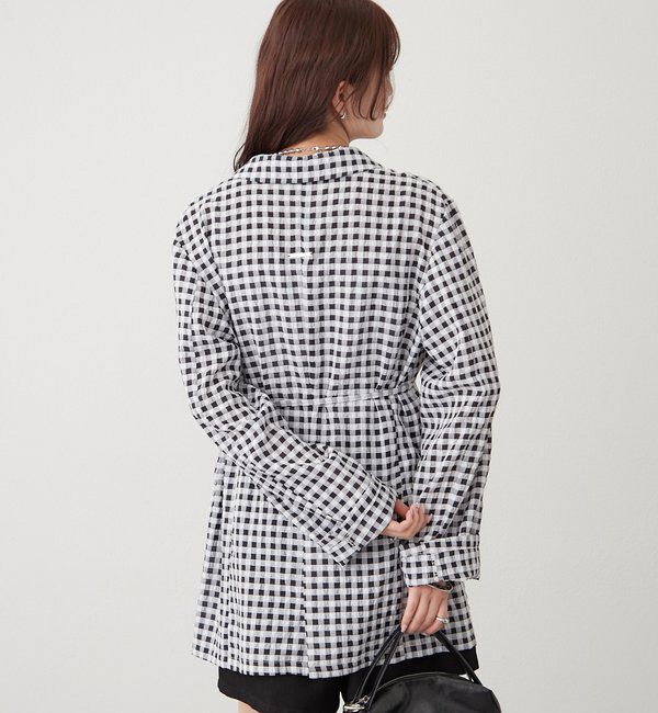  「ベルト付きシアージャケット」|その他|