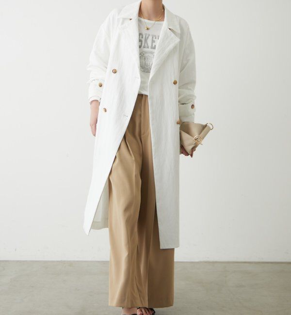  「タフタトレンチコート」|その他|
