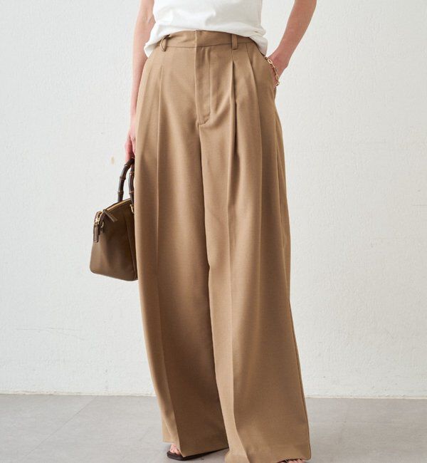  「NEW2タックワイドパンツ」|チノ|