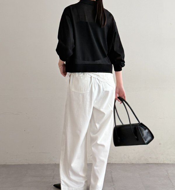  「スキッパーポロニット」|ニット・セーター|