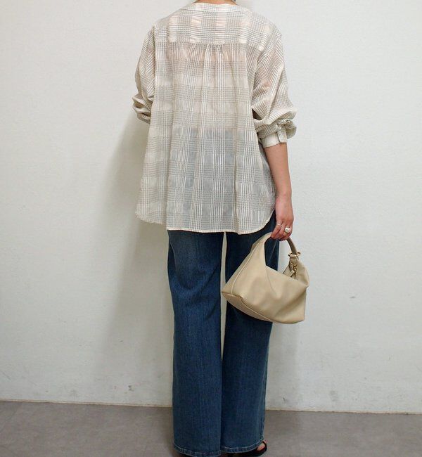  「シアーチェックシャツ」|シャツ・ブラウス|