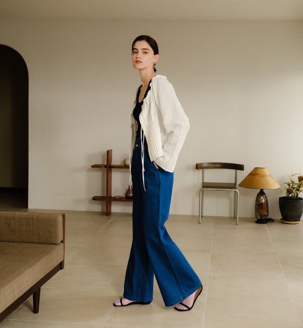  「【Pasterip別注】ハイウエストストレートデニム」|デニム|