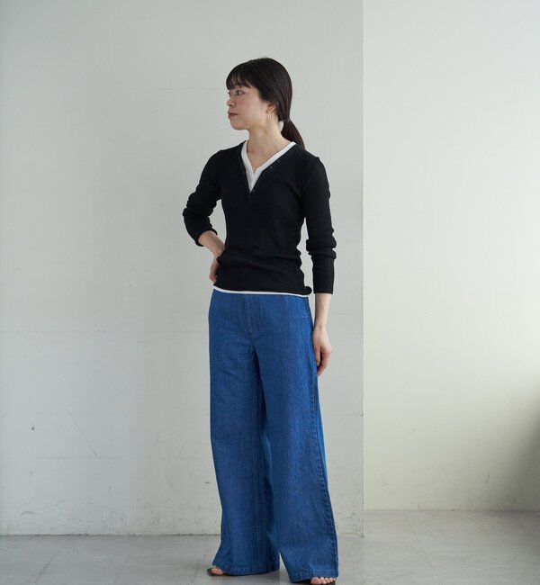  「【Pasterip別注】ハイウエストストレートデニム」|デニム|