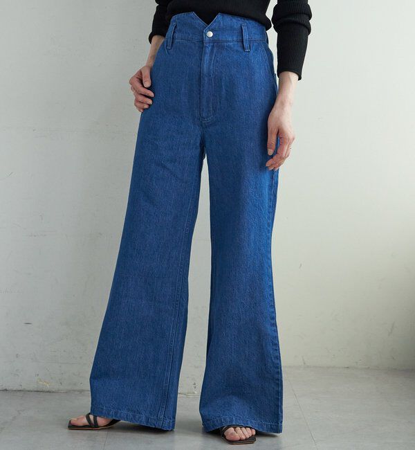  「【Pasterip別注】ハイウエストストレートデニム」|デニム|