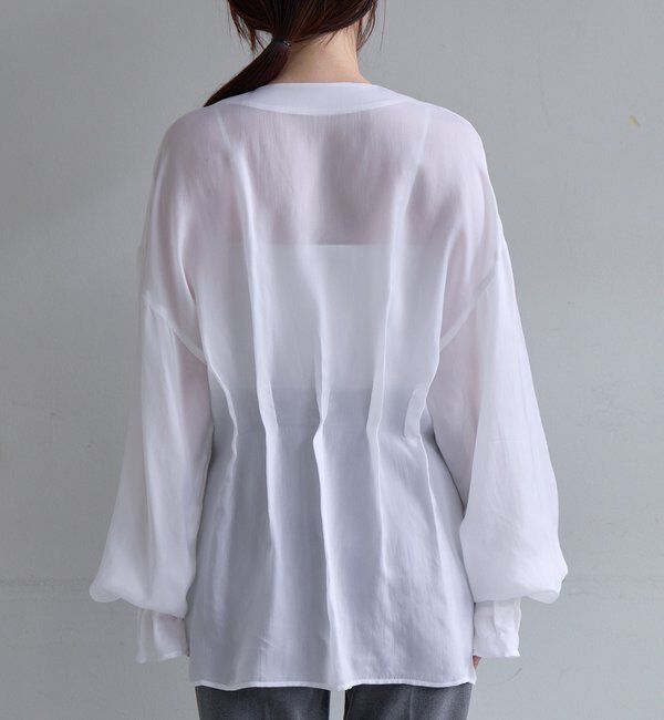  「キュプラタックブラウス」|シャツ・ブラウス|