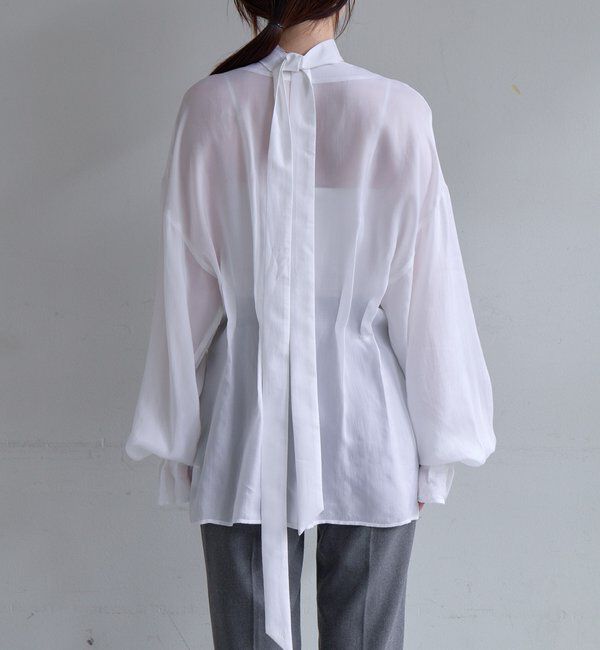  「キュプラタックブラウス」|シャツ・ブラウス|