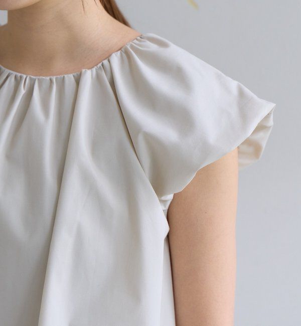  「パフギャザーバルーントップス」|シャツ・ブラウス|