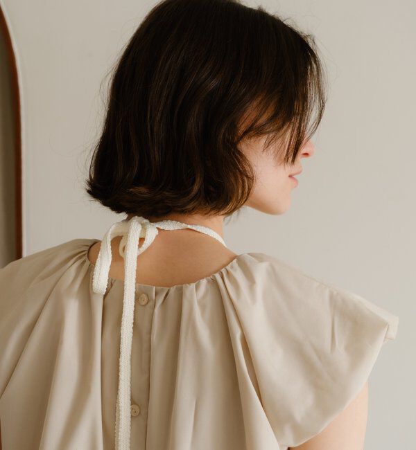  「パフギャザーバルーントップス」|シャツ・ブラウス|