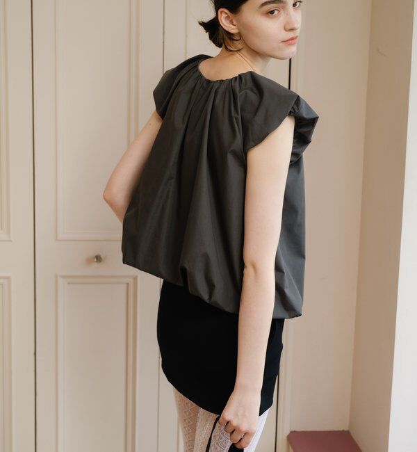  「パフギャザーバルーントップス」|シャツ・ブラウス|