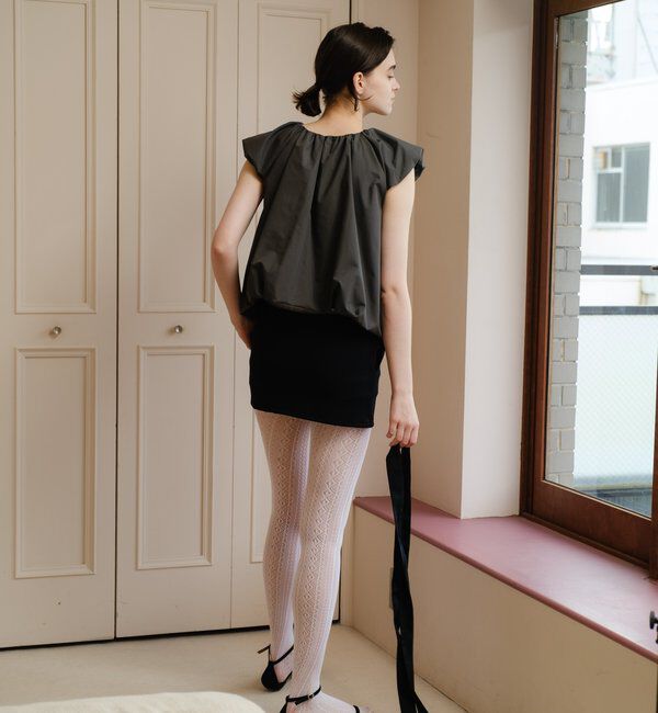  「パフギャザーバルーントップス」|シャツ・ブラウス|