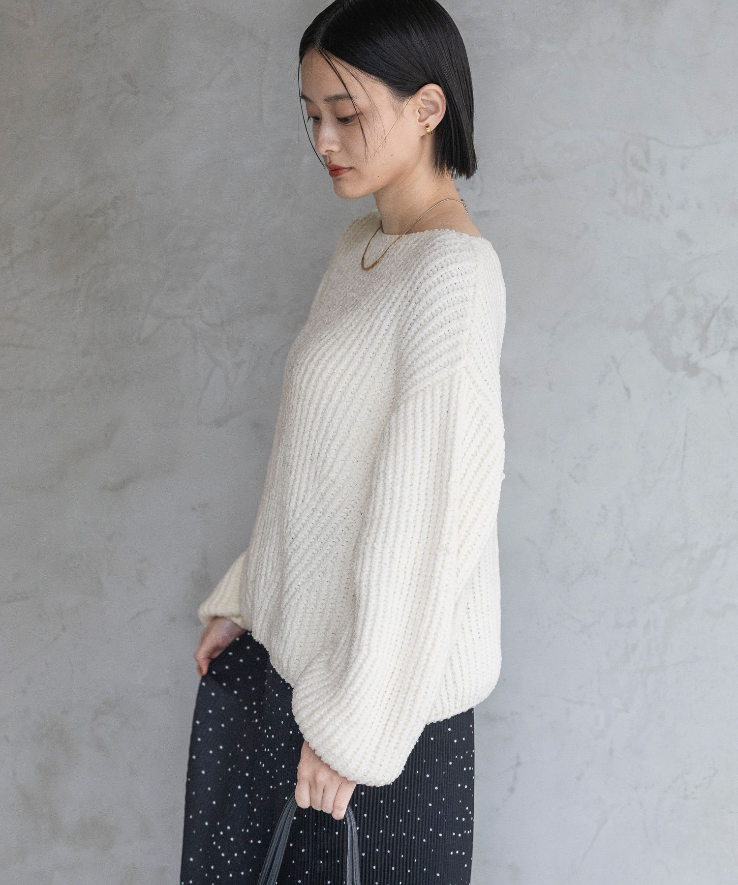 A part by 「クリーミーモールニットプルオーバー」|ニット・セーター|