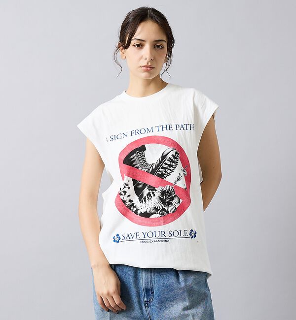 ABAHOUSE「【Deus Ex Machina / デウスエクスマキナ】 Save your」|キャミソール|ホワイト