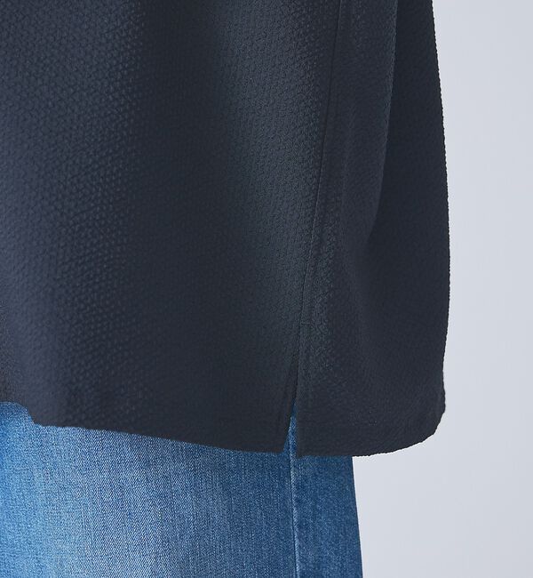 ABAHOUSE「【FORTUNA /フォルトゥナ】ECOTECSeerSuckerOpenCol」|シャツ・ブラウス|