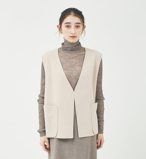 Rouge vif「リバービーバージレ」|ベスト・ジレ|