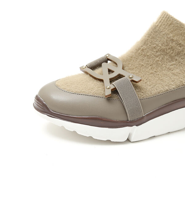 AU BANNISTER「【アイコニックシリーズ】ニットスニーカー」|スニーカー|