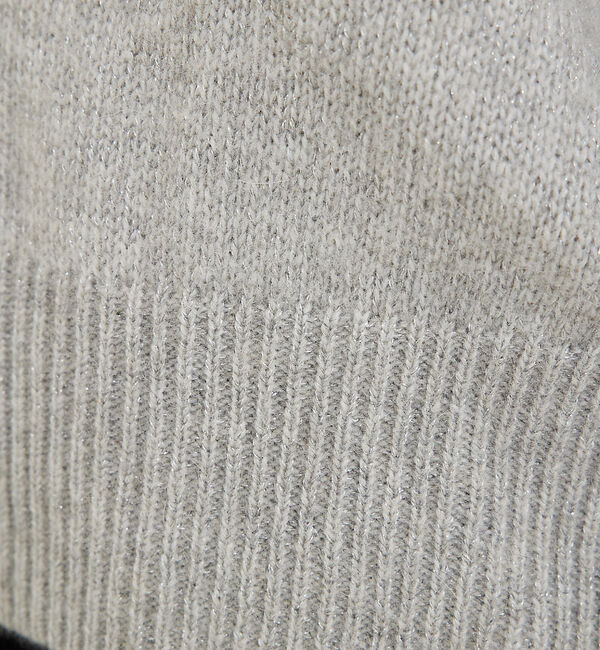 abahouse mavie「ふわふわウール2WAYラメニット」|ニット・セーター|