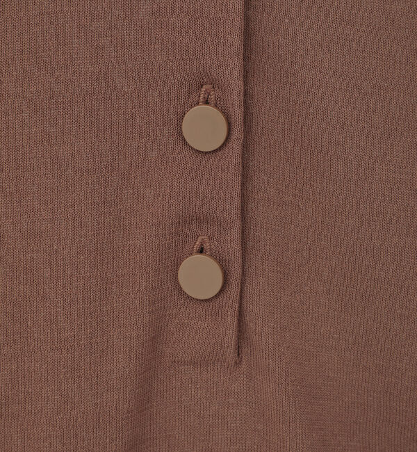 TIARA「ポロニットプルオーバー」|ニット・セーター|